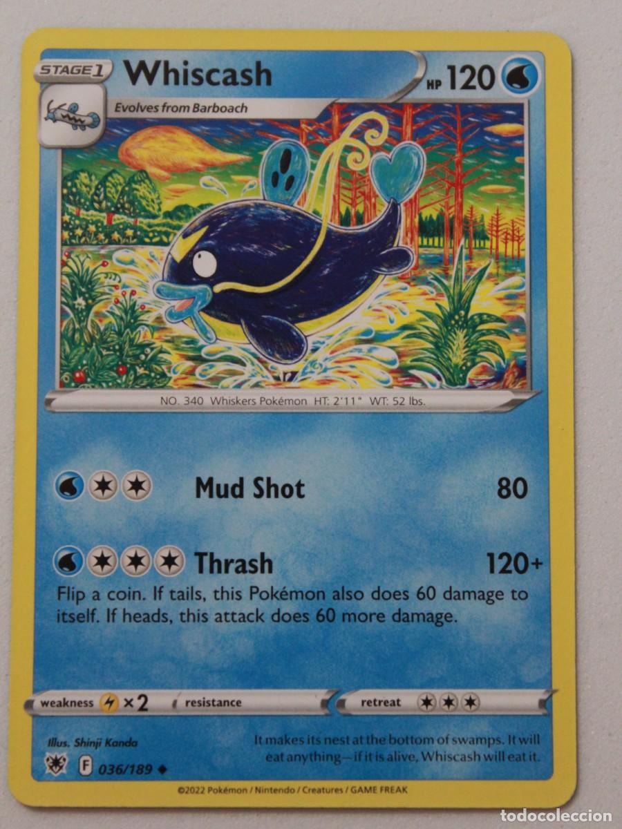 Trading Cards: Whiscash 036/189 Pok&eacute;mon TCG Astral Radiance