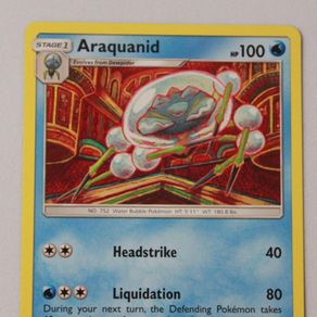 araquanid pokemon card value Spinarak (Crimson Blaze #5/103, 1-Diamond) 15/147 / Rare Card Type / HP / Stage Araquanid - Unified Minds Pokmon