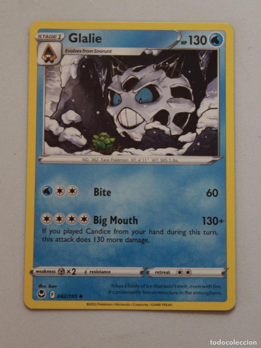 Cartes &agrave; &Eacute;changer: Glalie 042/195 Pok&eacute;mon TCG Silver Tempest