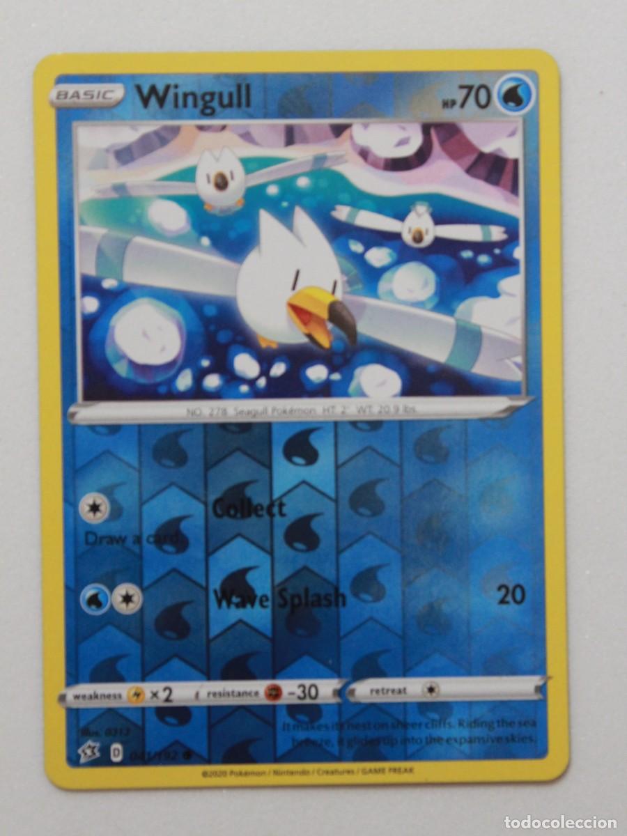 Sammelkarten: Wingull Reverse Holo 044/172 Pok&eacute;mon TCG Brilliant Stars