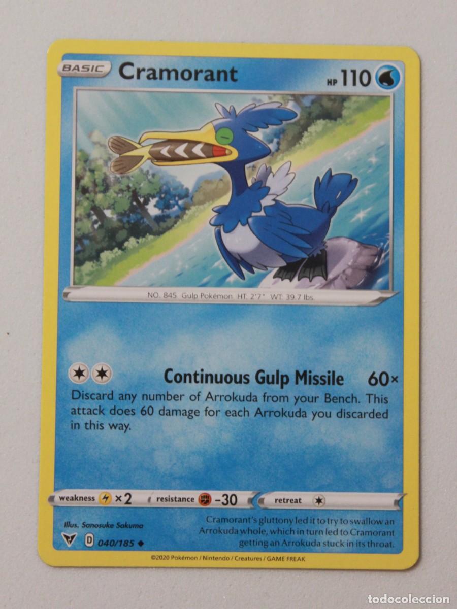 Sammelkarten: Cramorant 040/185 Pok&eacute;mon TCG Vivid Voltage
