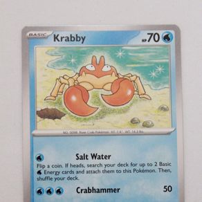first edition krabby pokemon card - (51) - Fossil All cards will be carefully packed for safe transit Krabby #51 Prices | Pokemon