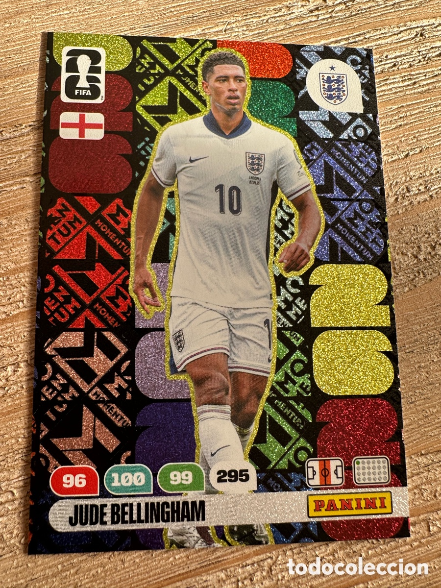 Trading Cards: JUDE BELLINGHAM INGLATERRA MOMENTUM ADRENALYN XL FIFA WORLD CUP 26 MUNDIAL 2026 PANINI