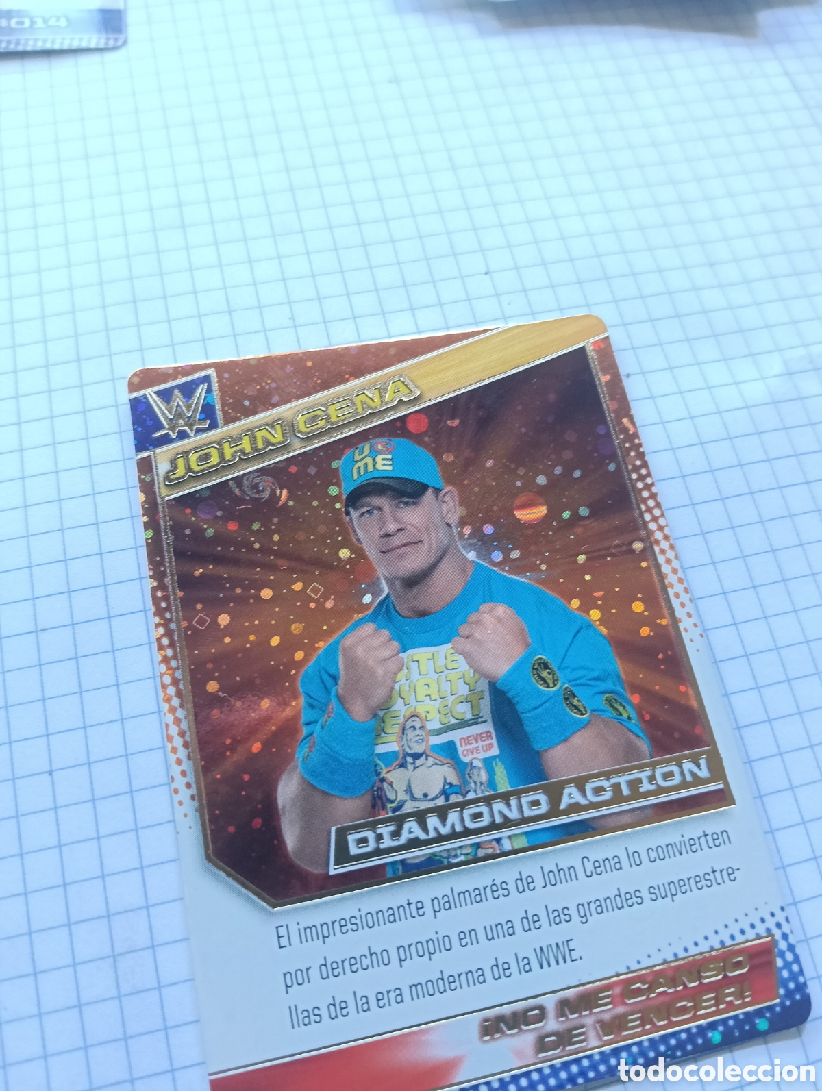 Trading Cards: Carta 014 WWE action Cards Panini