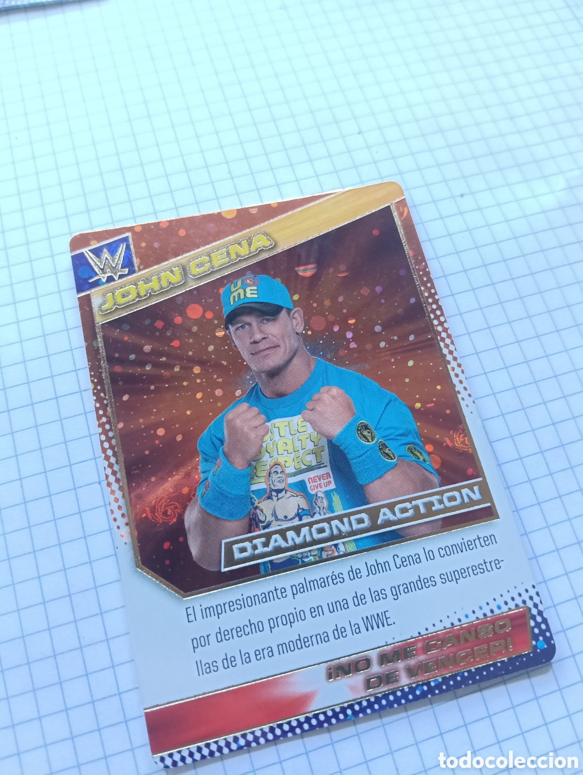 Trading Cards: Carta 014 WWE action Cards Panini