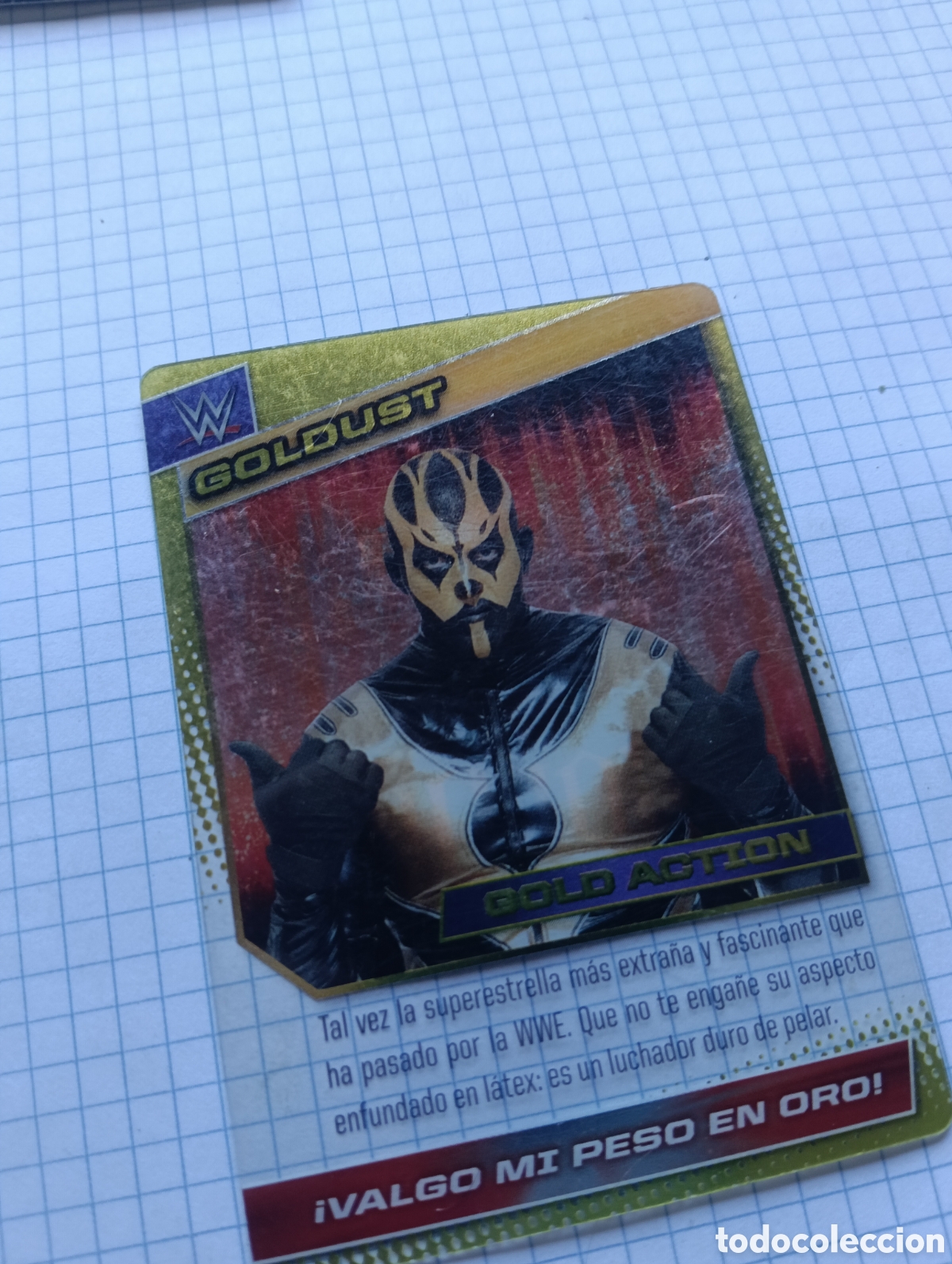 Trading Cards: Carta 91 WWE action Cards Panini