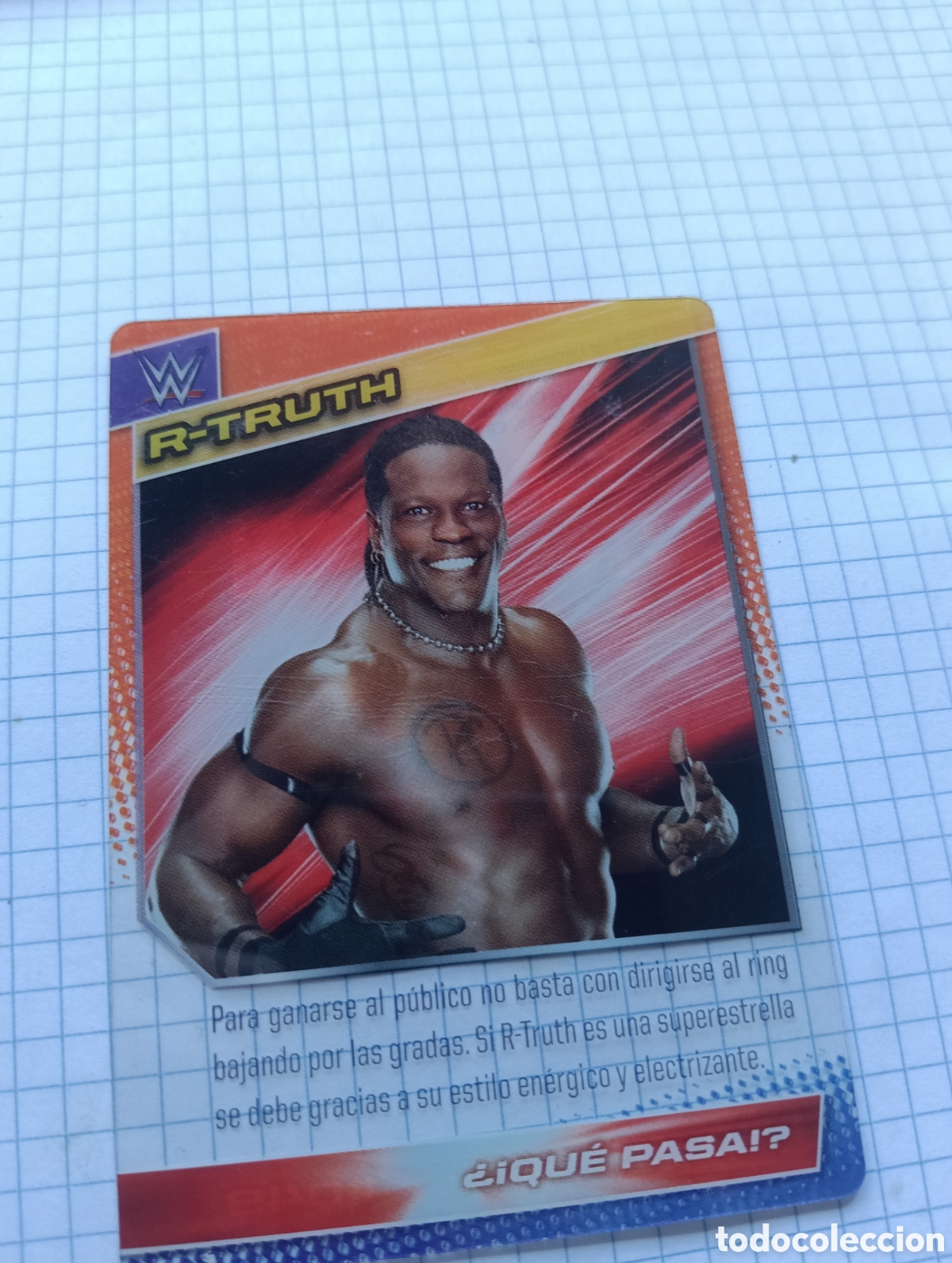 Trading Cards: Carta 49 WWE action Cards Panini