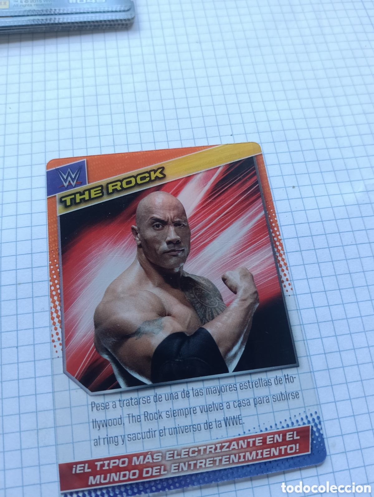 Trading Cards: Carta 103 WWE action Cards Panini