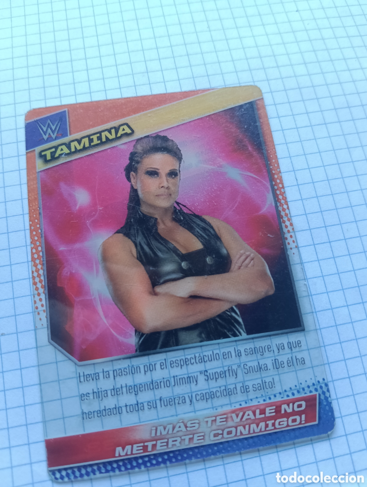 Trading Cards: Carta 133 WWE action Cards Panini