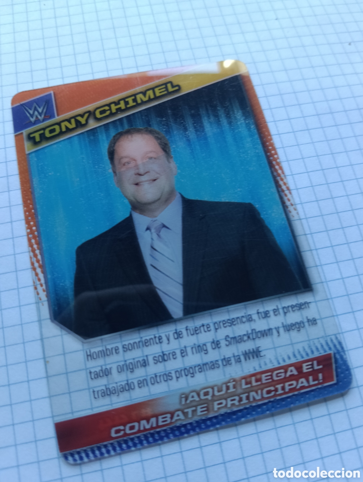Trading Cards: Carta 144 WWE action Cards Panini