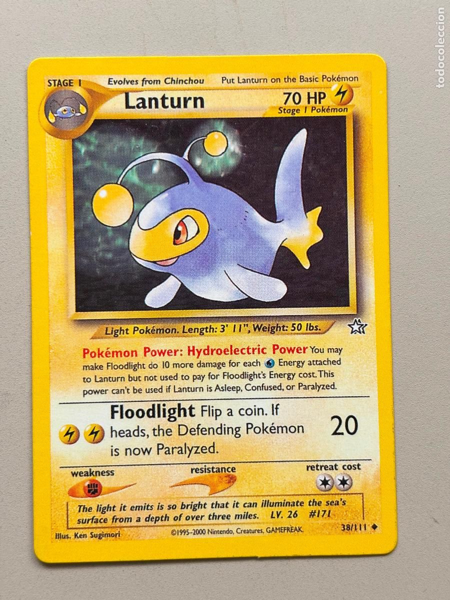 Trading Cards: POKEMON TCG - LANTURN ( NEO GENESIS ) # 38
