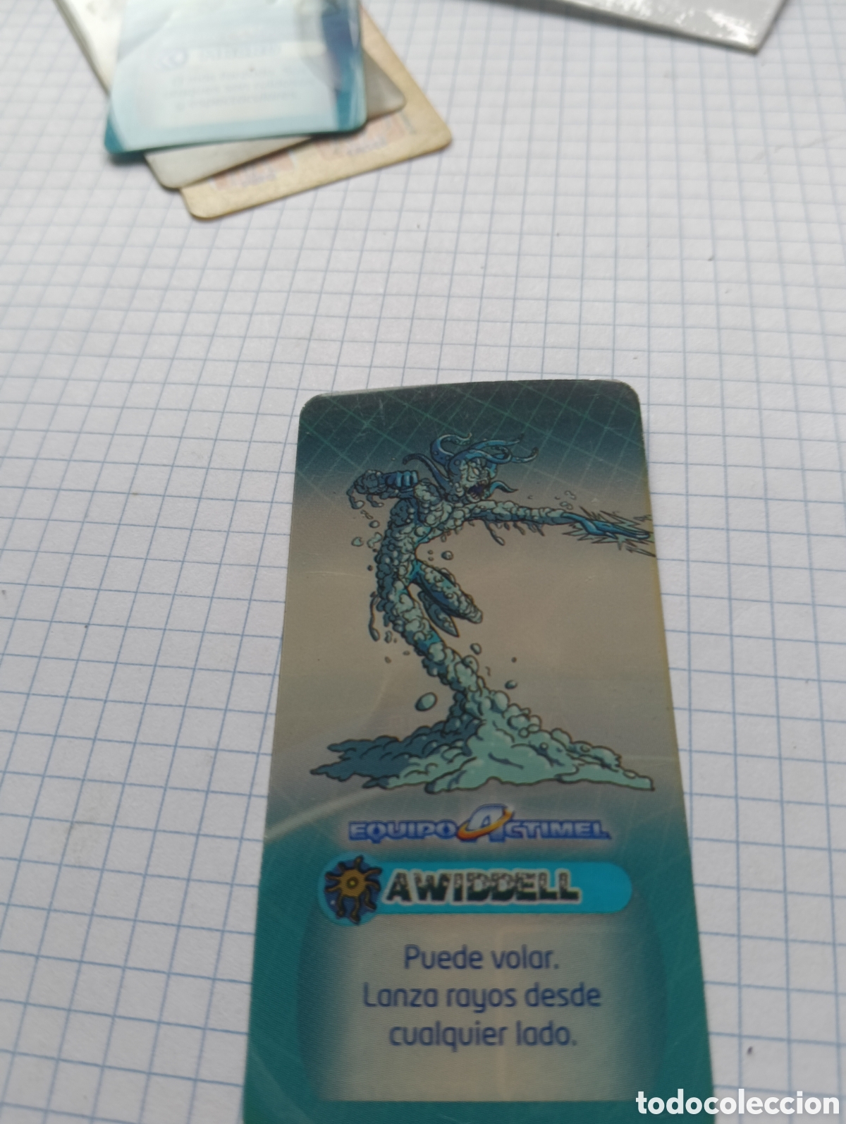 Trading Cards: Carta Awiddell Equipo Actimel Danone