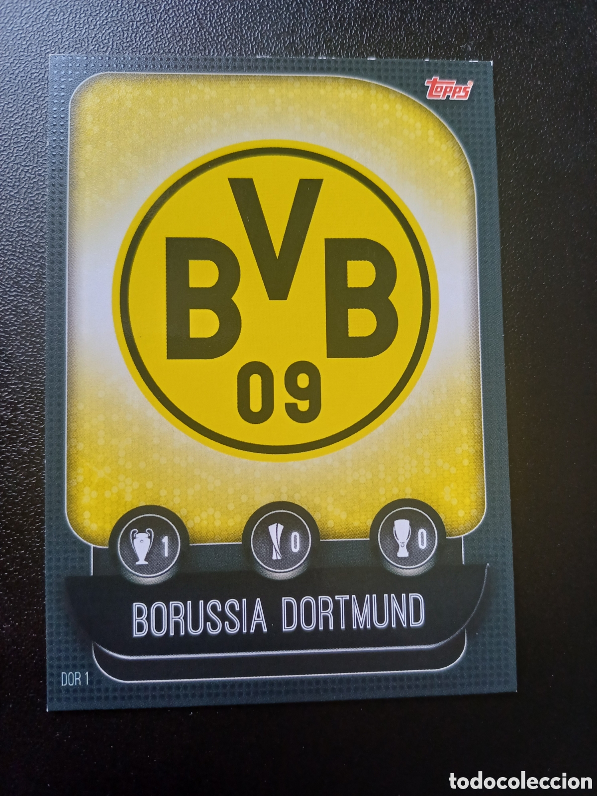 Trading Cards: #DOR1 ESCUDO BORUSSIA DORTMUND TOPPS MATCH ATTAX 2019/20