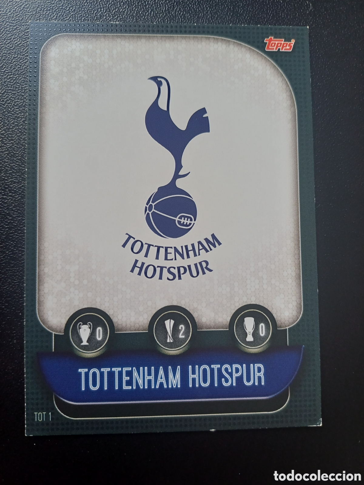 Cartes &agrave; &Eacute;changer: #TOT1 ESCUDO TOTTENHAM HOTSPUR TOPPS MATCH ATTAX 2019/20