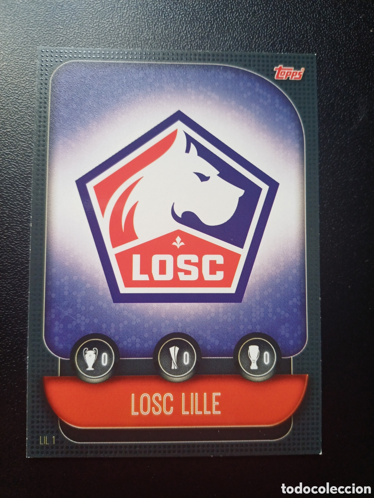 Trading Cards: #LIL1 ESCUDO LOSC LILLE TOPPS MATCH ATTAX 2019/20