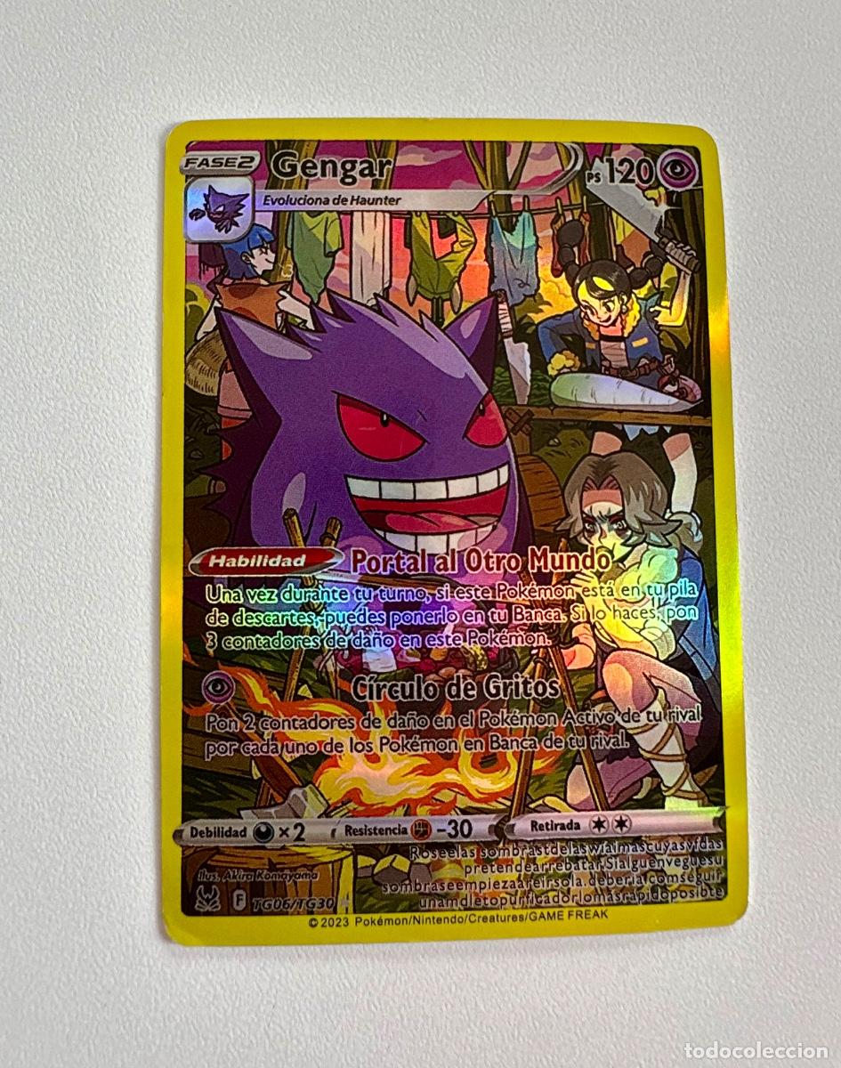 Trading Cards: Carta Pok&eacute;mon Gengar TG06/TG30 de la Trainer Gallery del set Sword & Shield: Lost Origin