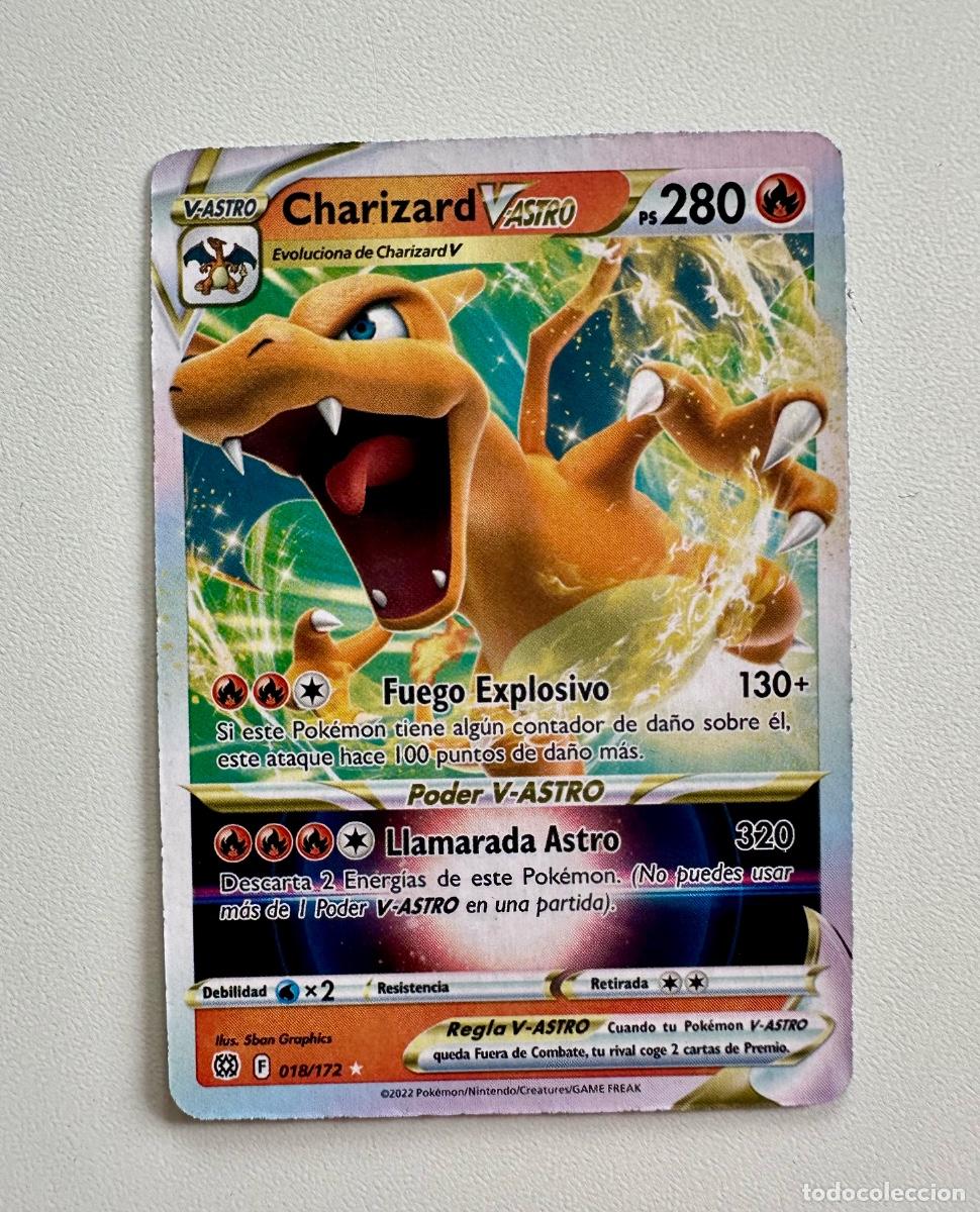 Trading Cards: Carta Pok&eacute;mon Charizard VSTAR 018/172 Ultra Rare del set Sword & Shield: Brilliant Stars