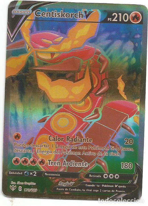 Trading Cards: POK&Eacute;MON - ESPA&Ntilde;OL - CENTISKORCH - 179