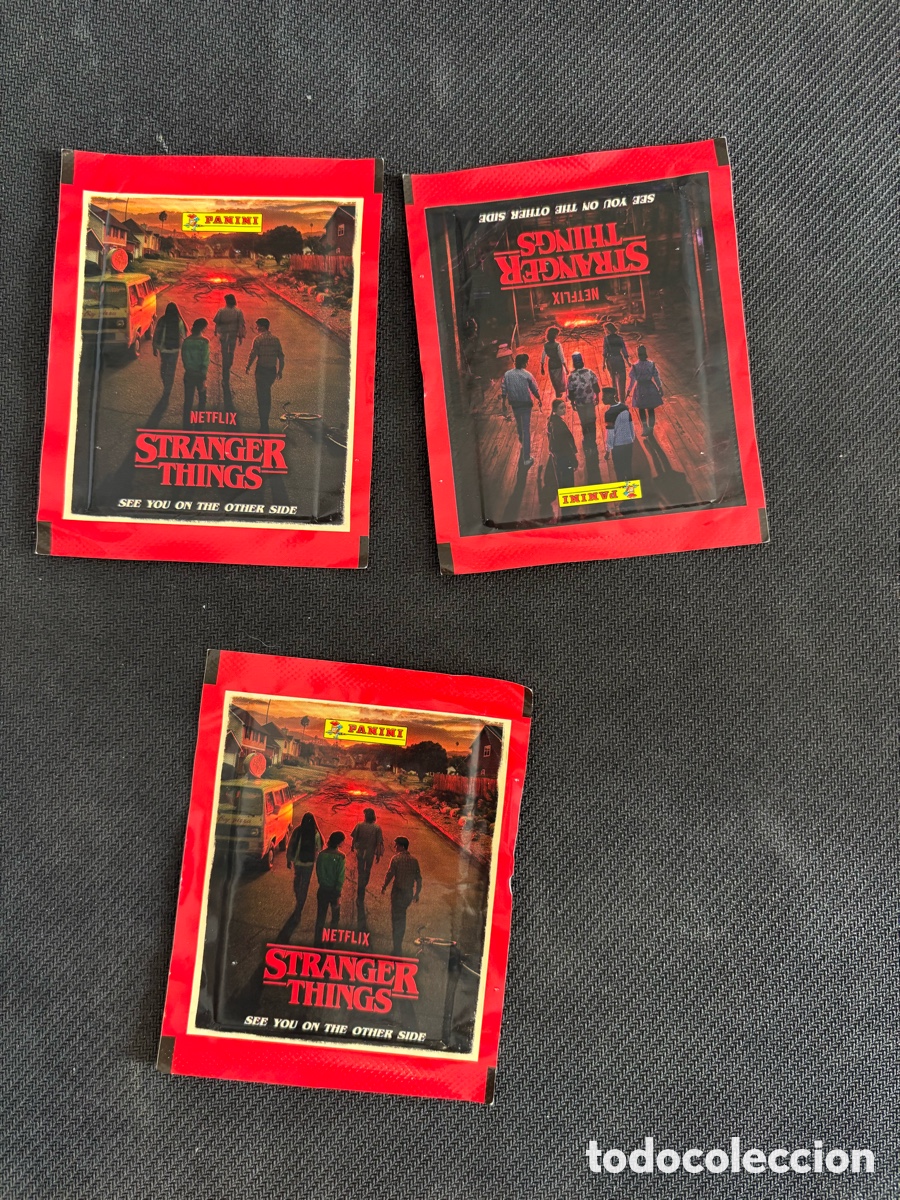 Trading Cards: Sobre stickers STRANGER THINGS
