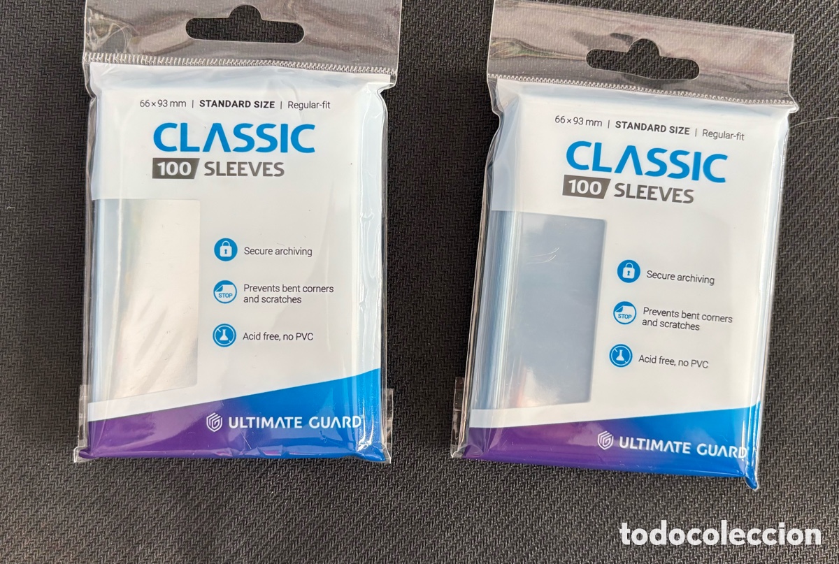 Trading Cards: Fundas Classic Ultimate Guard 100uds PARA CARTAS