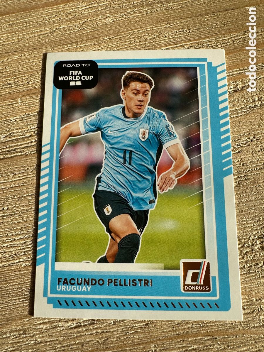 Trading Cards: FACUNDO PELLISTRI URUGUAY 53 DONRUSS ROAD TO FIFA WORLD CUP 26 MUNDIAL USA CAN MEX 2026 PANINI