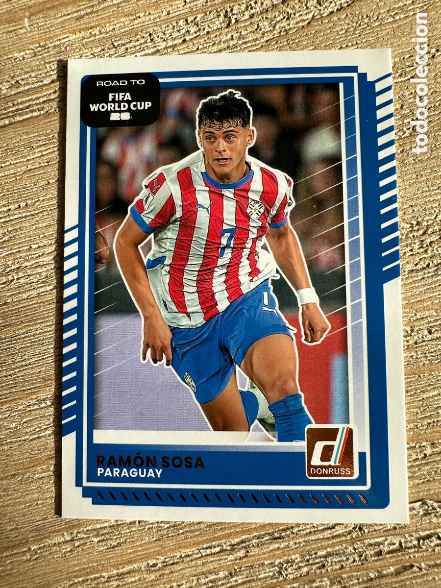 Trading Cards: RAMON SOSA PARAGUAY 151 DONRUSS ROAD TO FIFA WORLD CUP 26 MUNDIAL USA CAN MEX 2026 PANINI