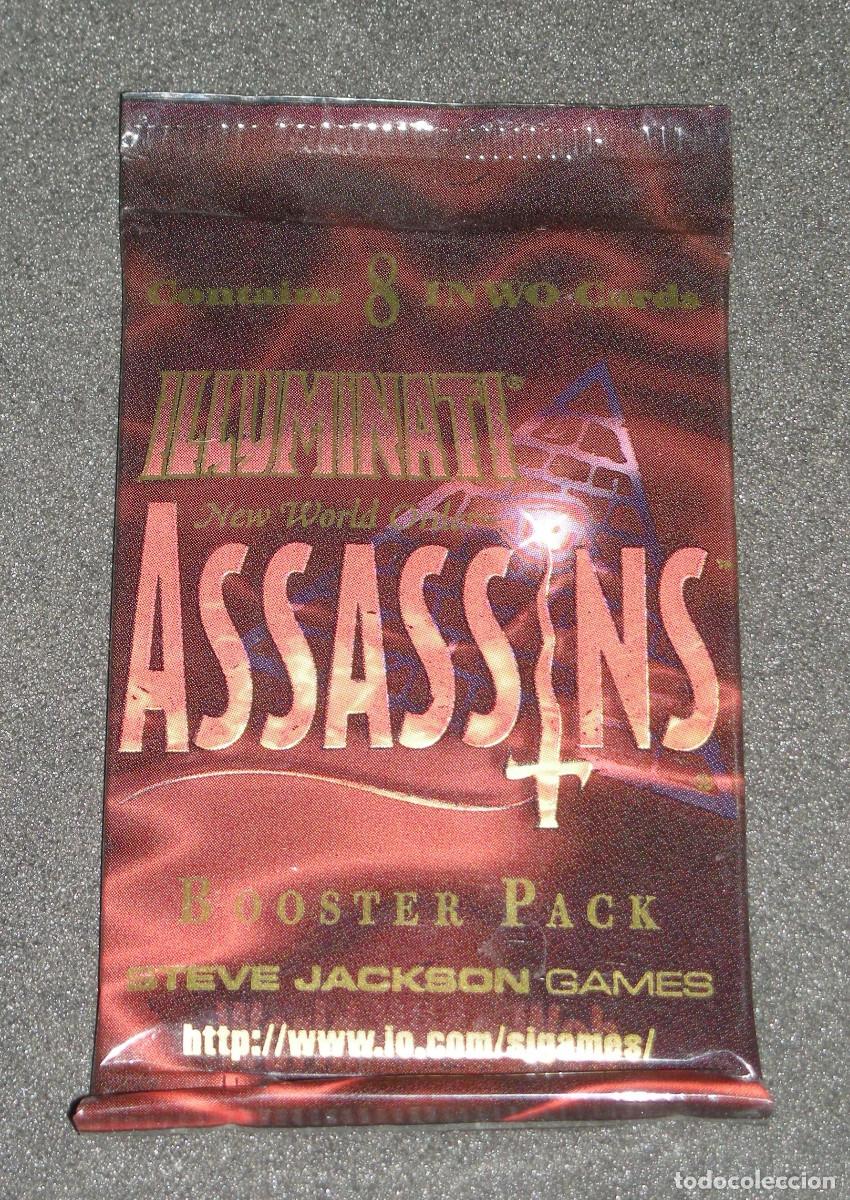 Trading Cards: TRADING CARDS 1995 ILLUMINATI ASSASSINS (leer descripcion de articulo) Sobre Cerrado