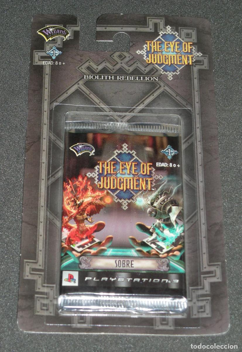 Trading Cards: PLAYSTATION 3 TRADING CARDS THE EYE OF JUDGMENT (leer descripcion de articulo) Sobre Cerrado