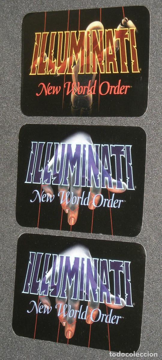 Cartas Colecion&aacute;veis: ILLUMINATI TRADING CARDS (leer descripcion de articulo) Lote
