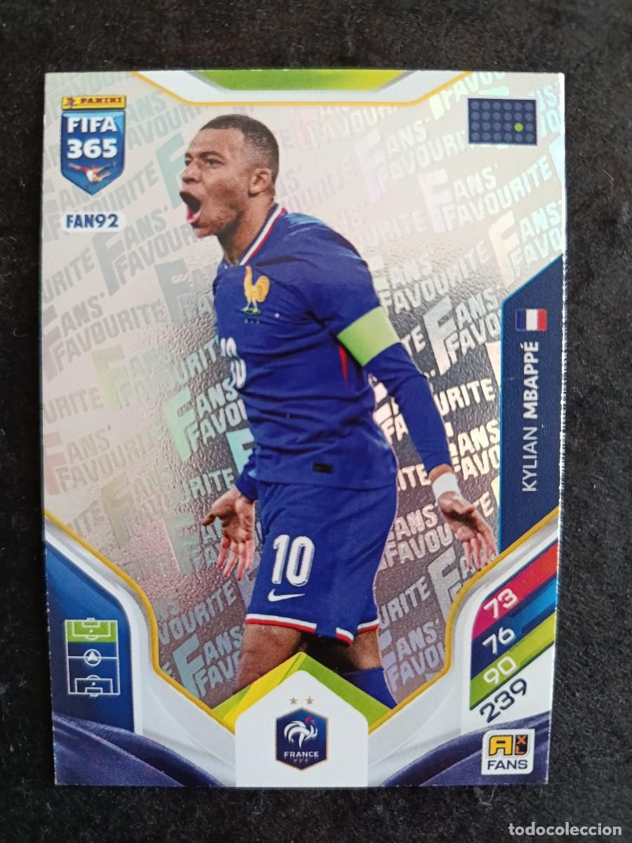 Trading Cards: FIFA 365 ADRENALYN XL 2026. #FAN 92 KYLIAN MBAPP&Eacute; &rdquo;FANS FAVOURITE&rdquo;. FRANCIA
