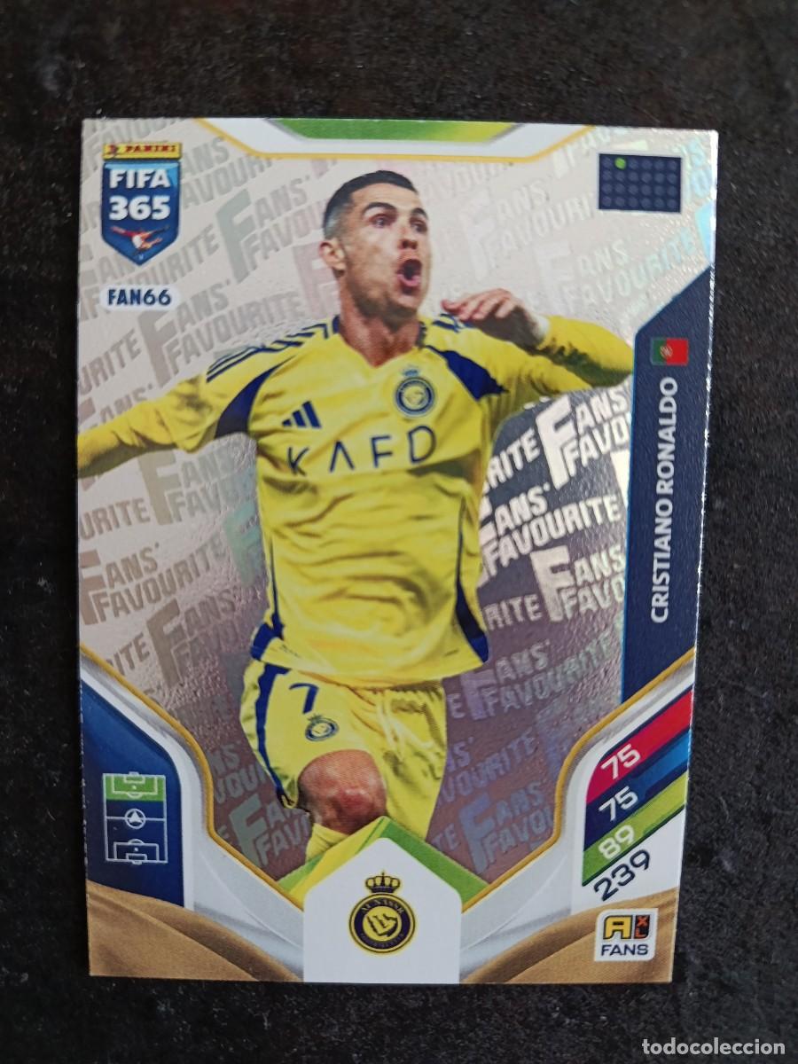 Trading Cards: FIFA 365 ADRENALYN XL 2026. #FAN 66 CRISTIANO RONALDO &rdquo;FANS FAVOURITE&rdquo;. AL NASSR.