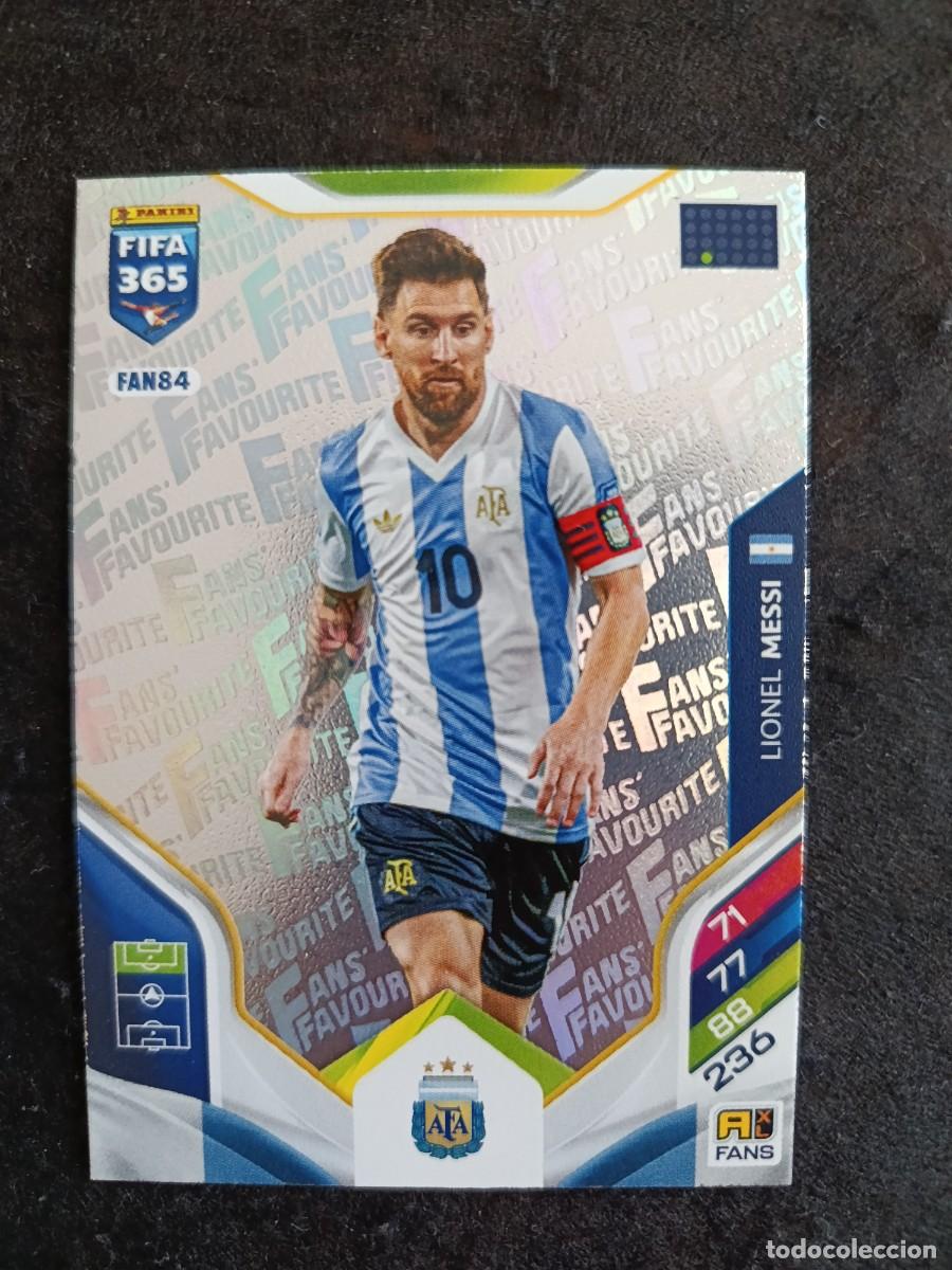 Trading Cards: FIFA 365 ADRENALYN XL 2026. #FAN 84 LIONEL MESSI &rdquo;FANS FAVOURITE&rdquo;. ARGENTINA.