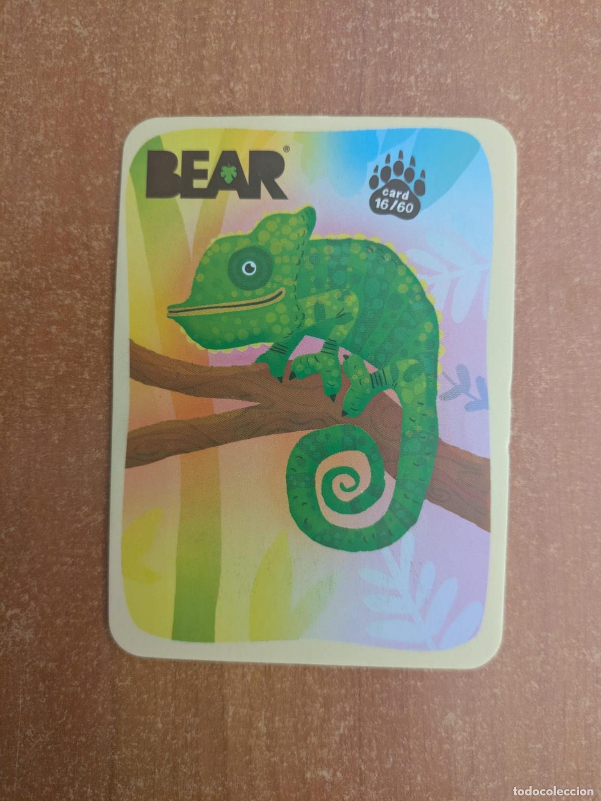 Trading Cards: Cromo Trading Card BEAR de BEARSNACKS. N&ordm; 16 de 60.