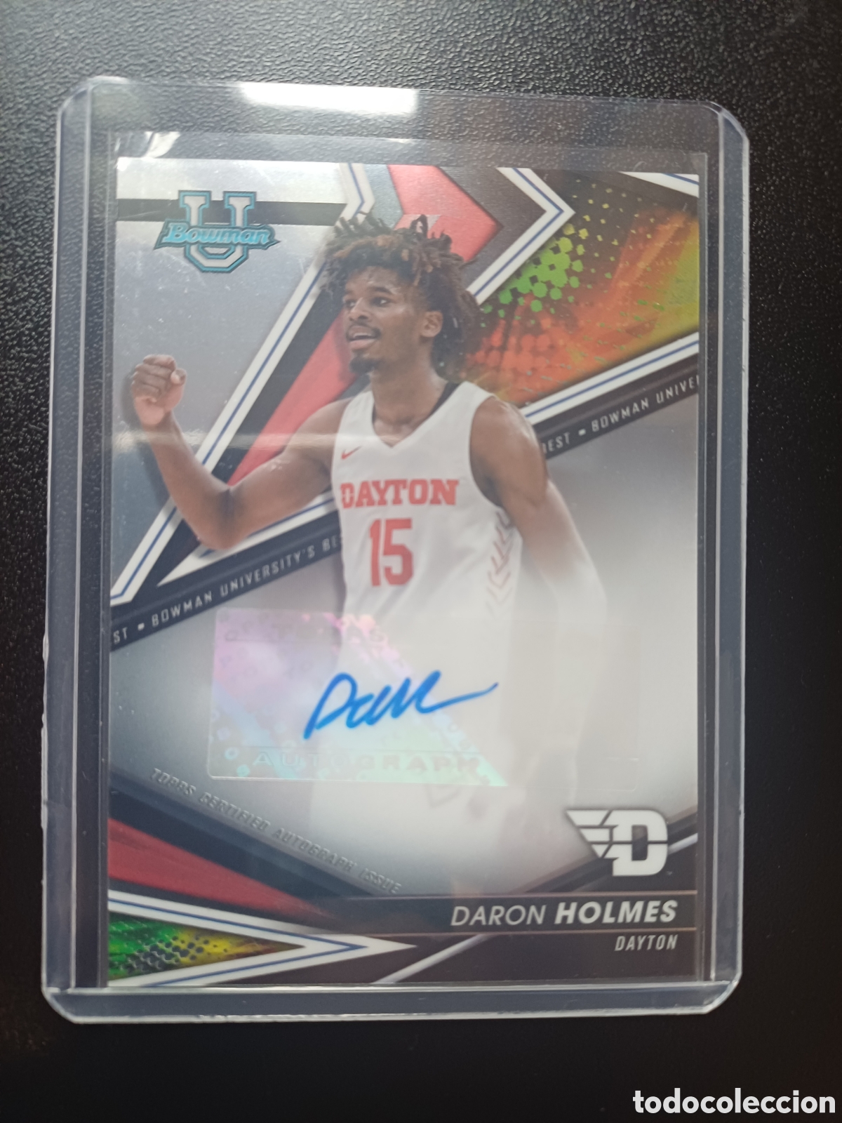 Trading Cards: #BOA-DH DARON HOLMES DAYTON AUTO TOPPS BOWMAN UNIVERSITY&acute;S BEST BASKETBALL 2022/23