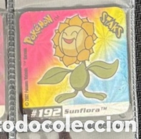 Trading Cards: 192 Sunflora Pokemon staks im&aacute;n vintage coleccion a&ntilde;o 2002