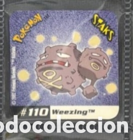 Trading Cards: 110 Weezing Pokemon staks im&aacute;n vintage coleccion a&ntilde;o 2002