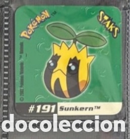 Trading Cards: 191 Sunkern Pokemon staks im&aacute;n vintage coleccion a&ntilde;o 2002