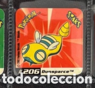 Trading Cards: 206 Dunsparce Pokemon staks im&aacute;n vintage coleccion a&ntilde;o 2002