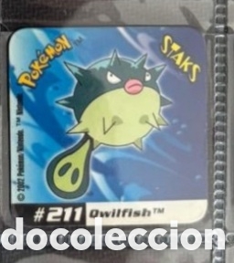 Trading Cards: 211 Owilfish Pokemon staks im&aacute;n vintage coleccion a&ntilde;o 2002