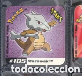 Trading Cards: 105 Marowak Pokemon staks im&aacute;n vintage coleccion a&ntilde;o 2002