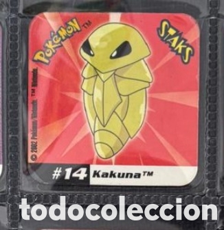 Trading Cards: 14 Kakuna Pokemon staks im&aacute;n vintage coleccion a&ntilde;o 2002