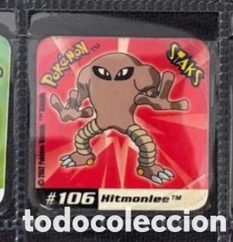 Trading Cards: 106 Hitmonlee Pokemon staks im&aacute;n vintage coleccion a&ntilde;o 2002