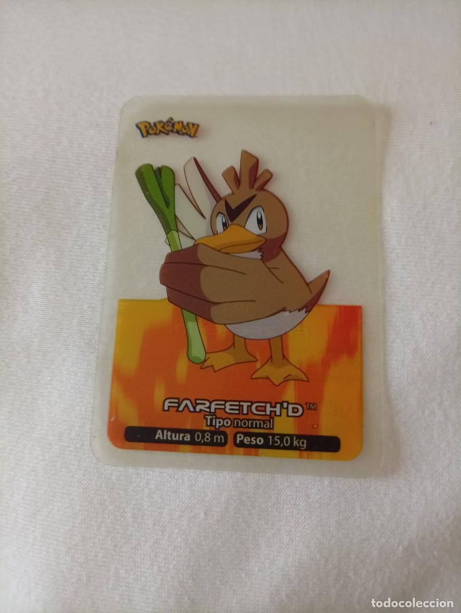 Trading Cards: Carta coleccionable de Pok&eacute;mon del personaje Farfetch'd. - N&uacute;mero de carta: 083. - Serie: Lamincard