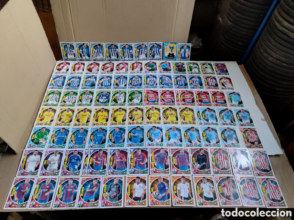Trading Cards: Trading cards liga 2014-15