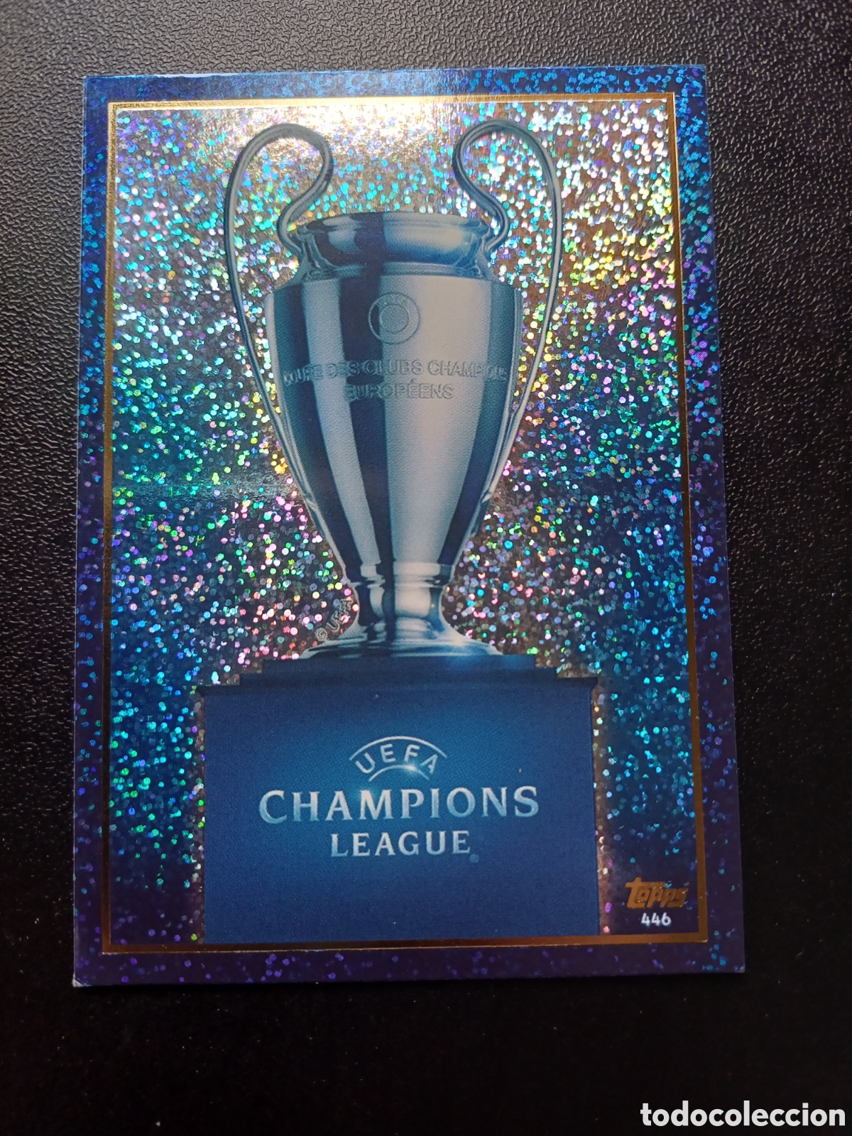 Trading Cards: #446 UEFA CHAMPIONS LEAGUE TROPHY TOPPS MATCH ATTAX 2017/18