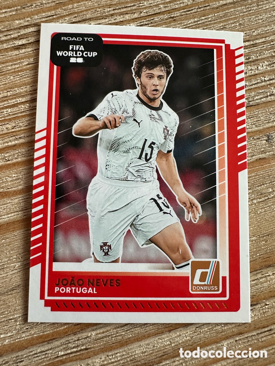 Trading Cards: JOAO NEVES PORTUGAL 86 DONRUSS ROAD TO FIFA WORLD CUP 26 MUNDIAL USA CAN MEX 2026 PANINI