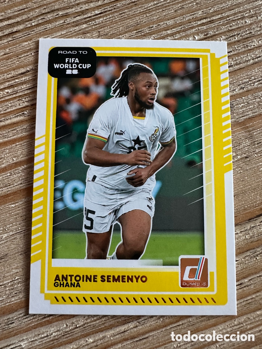 Trading Cards: ANTOINE SEMENYO GHANA 131 DONRUSS ROAD TO FIFA WORLD CUP 26 MUNDIAL USA CAN MEX 2026 PANINI