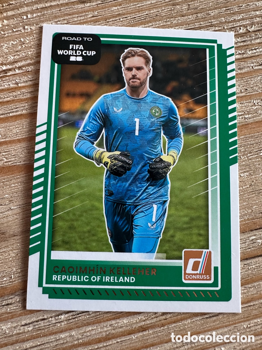 Trading Cards: CAOIMHIN KELLEHER IRLANDA 172 DONRUSS ROAD TO FIFA WORLD CUP 26 MUNDIAL USA CAN MEX 2026 PANINI