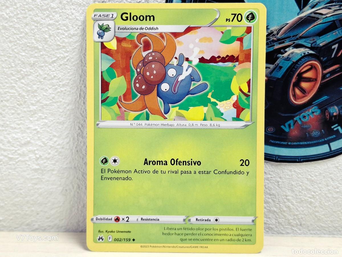 Trading Cards: Carta Gloom 002 Pokemon Cenit Supremo ES