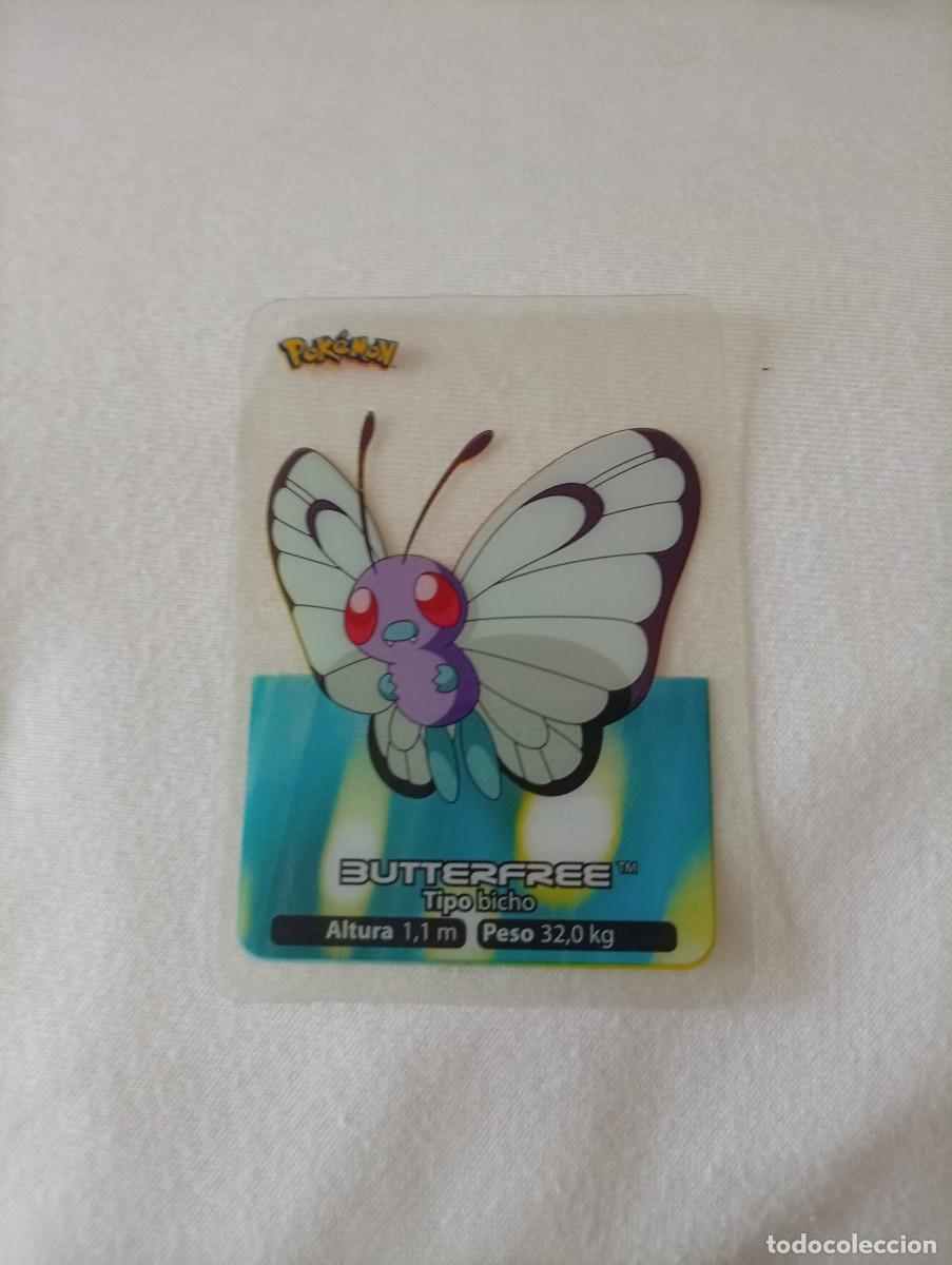 Trading Cards: Carta coleccionable de Butterfree de la serie Lamincards del a&ntilde;o 2005. - Modelo: 012 - Tipo: Bicho